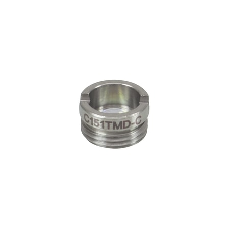 Thorlabs C151TMD-C Thorlabs C151TMD-C — f = 2.00 mm, numerical aperture = 0.50, WD = 0.3 mm, Mounted Aspheric Lens, ARC: 1050 - 1700 nm