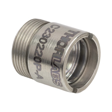 Thorlabs C230220P-A Thorlabs C230220P-A — Mounted Aspheric Lens Pair, 0.55 numerical aperture / 0.25 numerical aperture, ARC: 350 - 700 nm