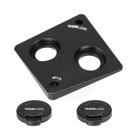 Thorlabs 4P13 Thorlabs 4P13 — Dual Ø14 mm Ports Insert for Modular Ø100 mm Integrating Sphere, SM1 Thread