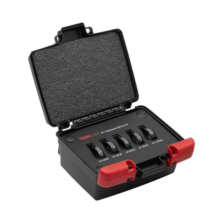 Thorlabs EDK01 Thorlabs EDK01 — Ø1" SM1-Mounted Polymer Engineered Diffuser Kit, 5 Pieces