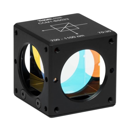 Thorlabs CCM1-BS023 Thorlabs CCM1-BS023 — 30 mm Cage Cube-Mounted Non-Polarizing Beamsplitter, 70:30 (R:T), 700 - 1100 nm, 8-32 Tap