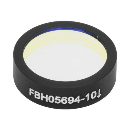 Thorlabs FBH05694-10 Thorlabs FBH05694-10 — Hard-Coated Bandpass Filter, Ø12.5 mm, CWL = 694 nm, FWHM = 10 nm