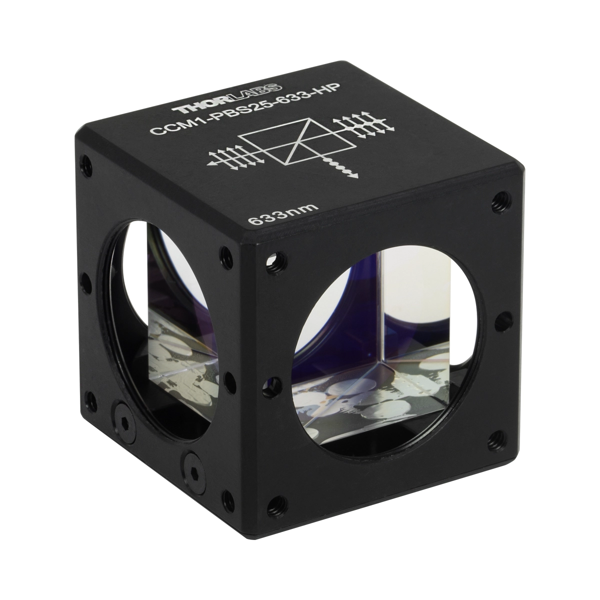 Thorlabs CCM1-PBS25-633-HP