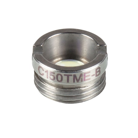 Thorlabs C150TME-B Thorlabs C150TME-B — f = 2.0 mm, numerical aperture = 0.5, Mounted Geltech Aspheric Lens, AR: 600-1050 nm