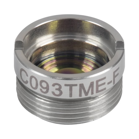Thorlabs C093TME-F Thorlabs C093TME-F — f = 3.0 mm, numerical aperture = 0.71, Mounted Geltech Aspheric Lens, ARC: 8- 12 µm