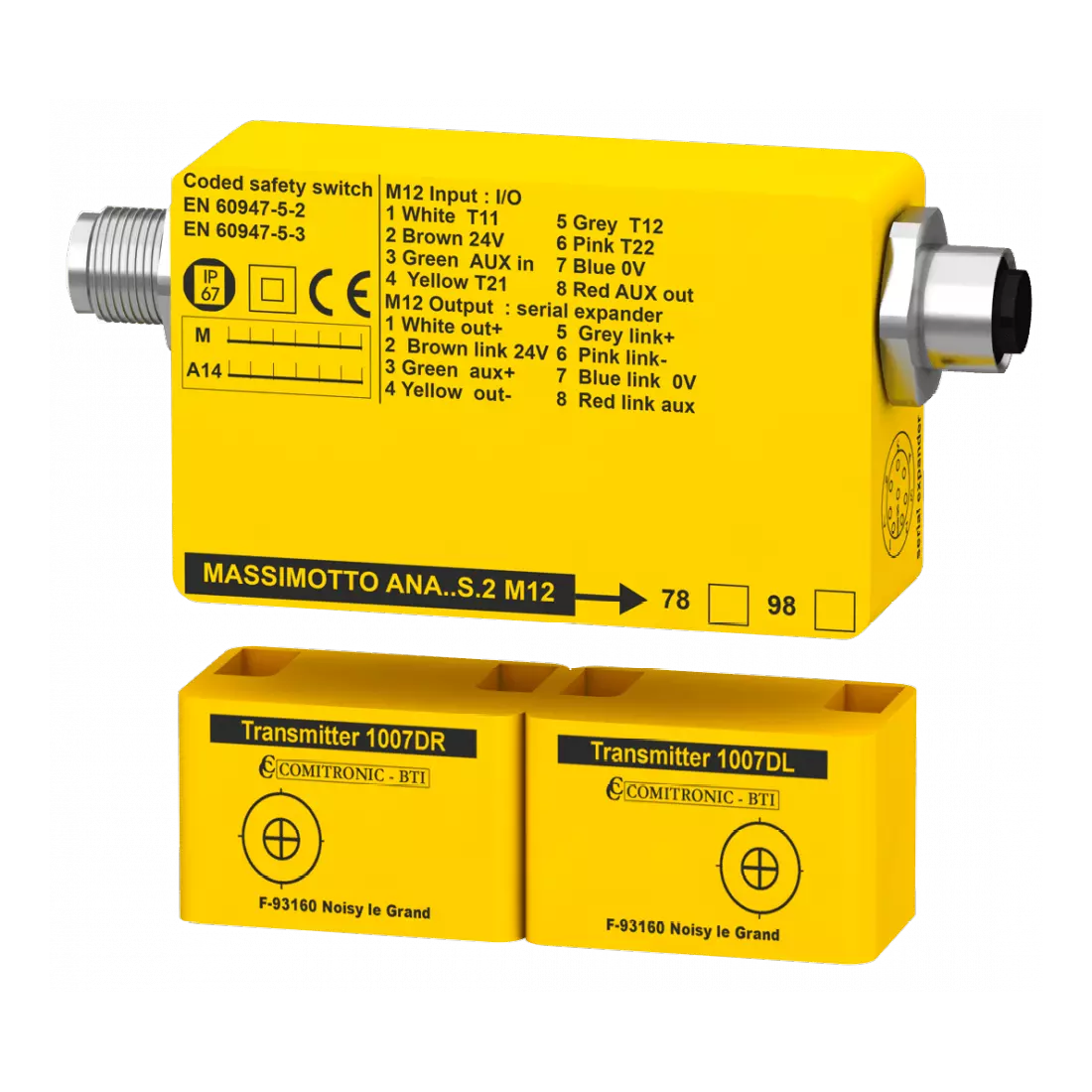 COMITRONIC-BTI ANA78S.2-M12D COMITRONIC-BTI ana78s.2-m12d — Industrial Component