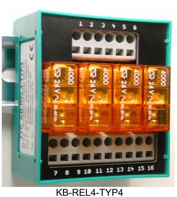 Rinck Electronic K104 Rinck Electronic K104 — Klemmen- und Steuerbausteine zum Aufschnappen auf Hutschiene TS35, Serie KB..