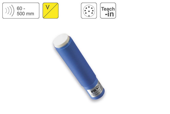 PIL Sensoren P43-50-M18-PBT-U-CM12 PIL Sensoren P43-50-M18-PBT-U-CM12 — Ultrasonic Distance Sensor