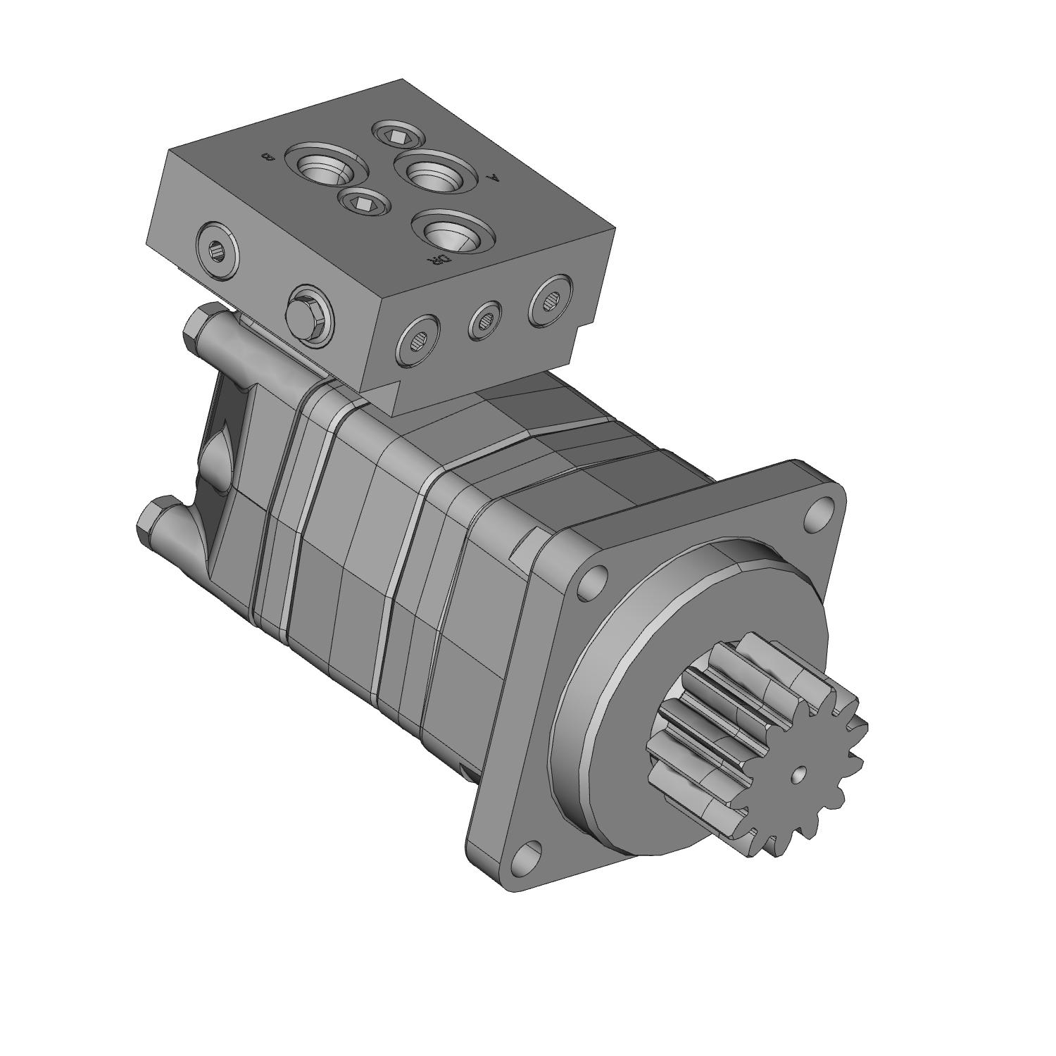 WHITE DRIVE MOTORS & STEERING 11076074