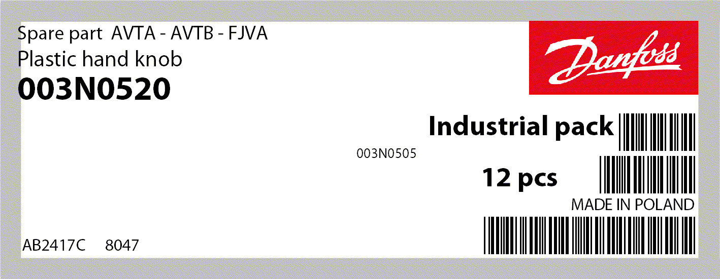 Danfoss Industrieautomatik 003N0520