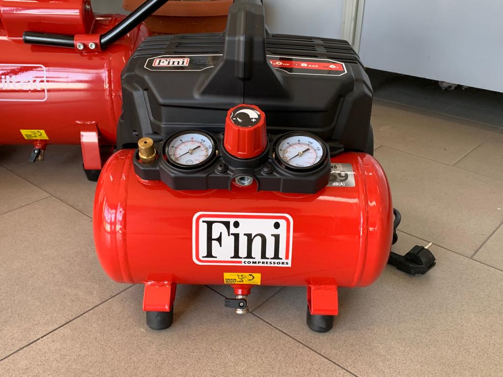 Fini Compressori COMPRESSORE-SILTEK-FINI-SILENZIATO-6LT-B2BL104FNN288